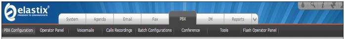 Configuração PABX ELASTIX