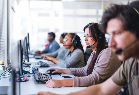 call center selecionando sua blacklist no telemarketing