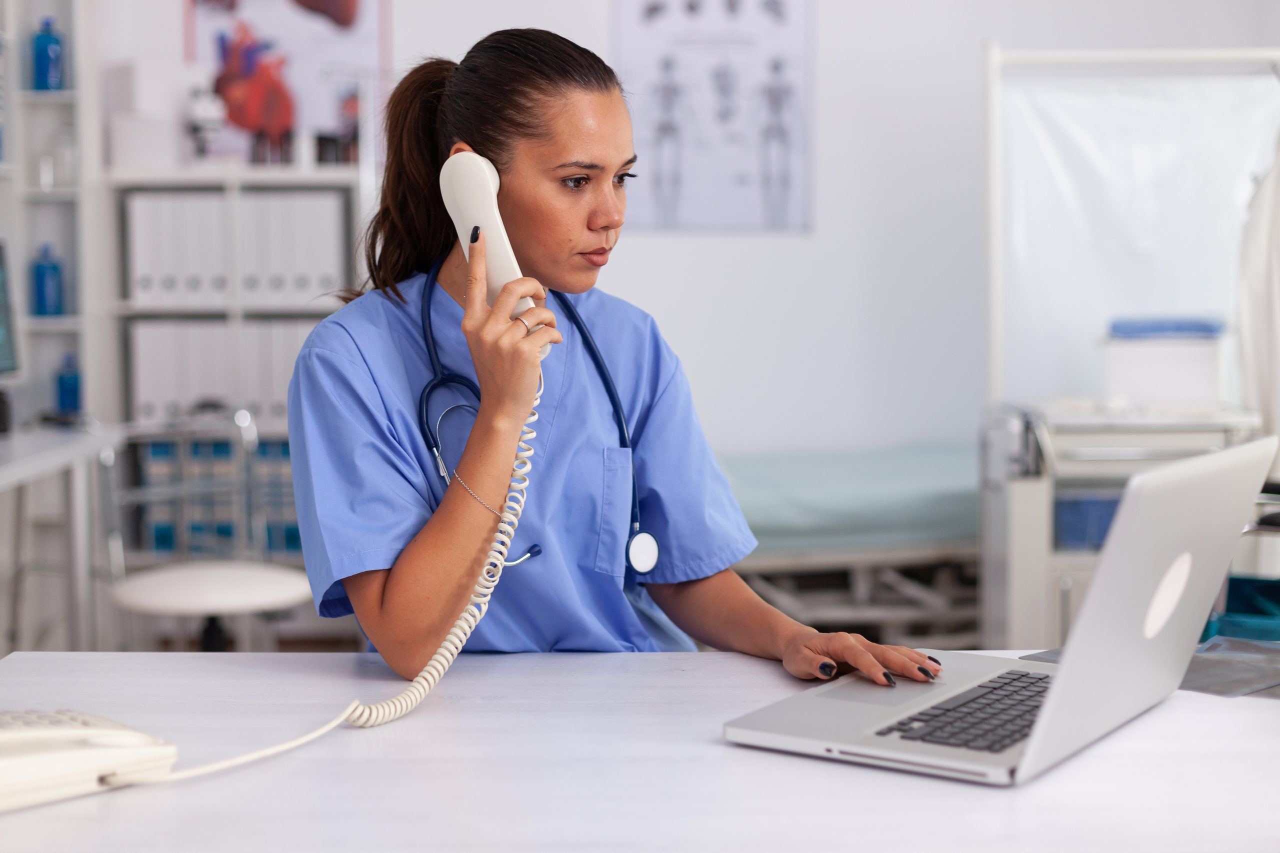 telefonia em hospitais