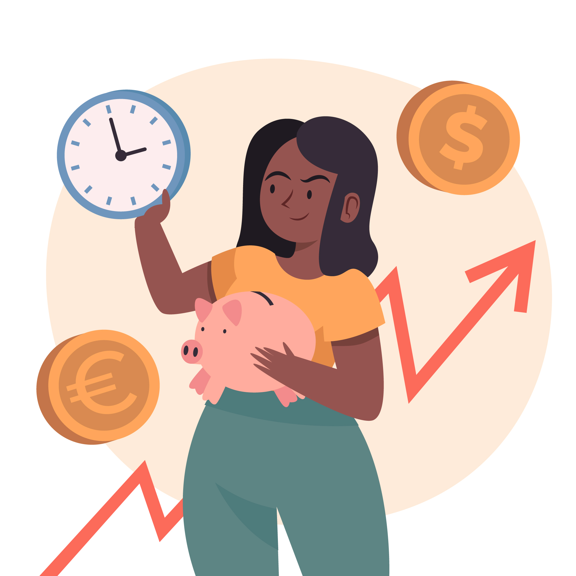 Ilustração sobre o que é LTV, como calcular e a importância dessa métrica para empresas