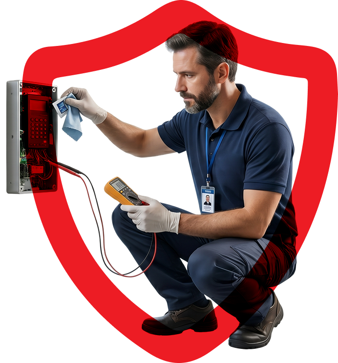 Área visual da seção de manutenção preventiva