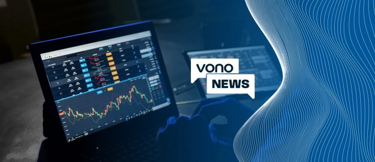 Computador ligado mostrando dados e exemplificando avanços tecnológicos